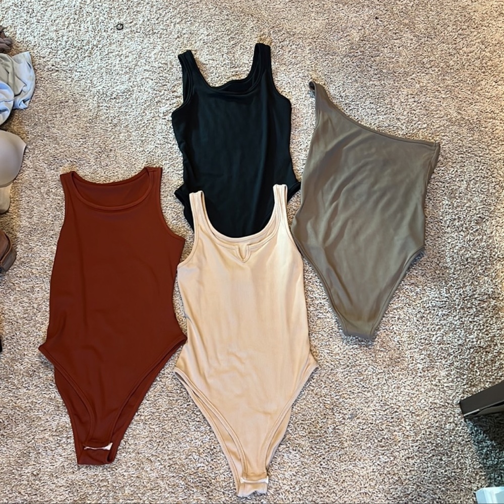 SHEIN size medium bodysuit set of four
